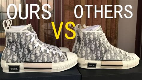 fake dior converse vs real|are dior shoes genuine.